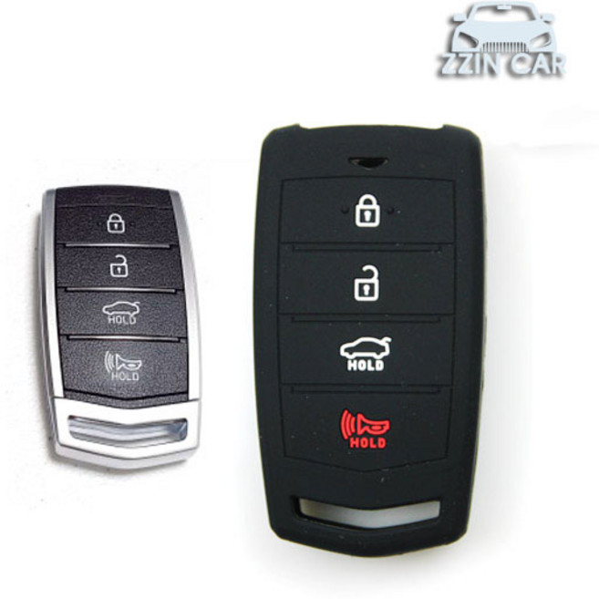 찐카 TL 제네시스EQ900 실리콘 스마트키케이스 O타입