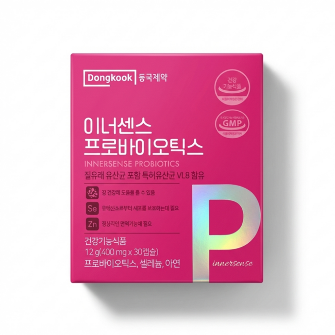 동국제약 이너센스 프로바이오틱스 질유래 유산균, 2개, 30정