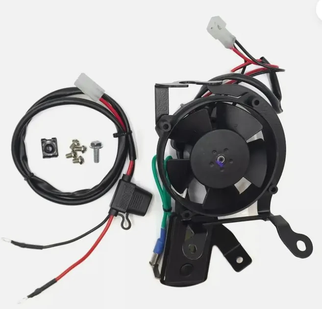 12v 고성능 수동 라디에이터 키트 오토바이 냉각 팬 야마하 WR450F-2012-2015 732-FN11에 적합, 01 732-FN11