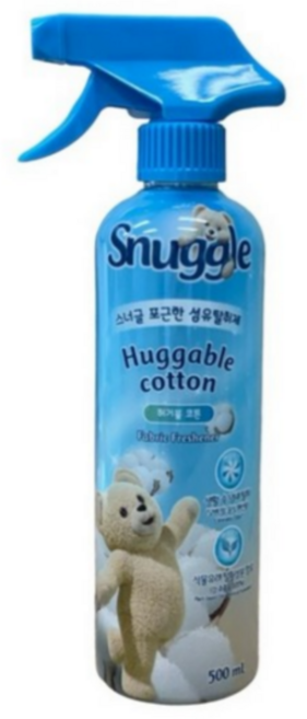 스너글 섬유탈취제 허거블코튼 500ml, 1개