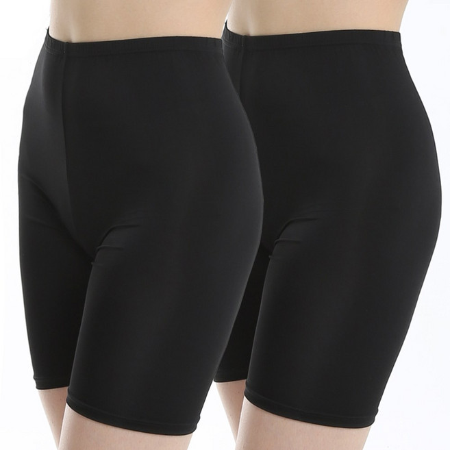 캐리루시 여성용 인견5부 냉감 속바지 2p