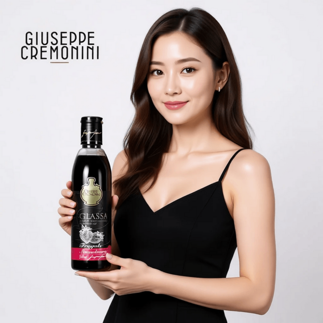 [임박할인] 쥬세페크레모니니 스트로베리 발사믹 글레이즈 250ml/26년 5월 8일 새콤달콤한, 250ml, 1개