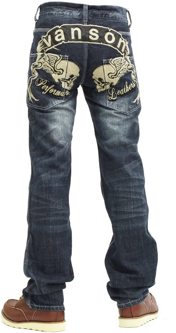[반손] 데님 팬츠 해골 자수 남성 청바지 sp-b-7 (맨즈 36 인치)