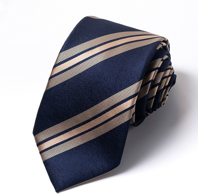 Makone남자 넥타이 스트라이프 8CM 타이