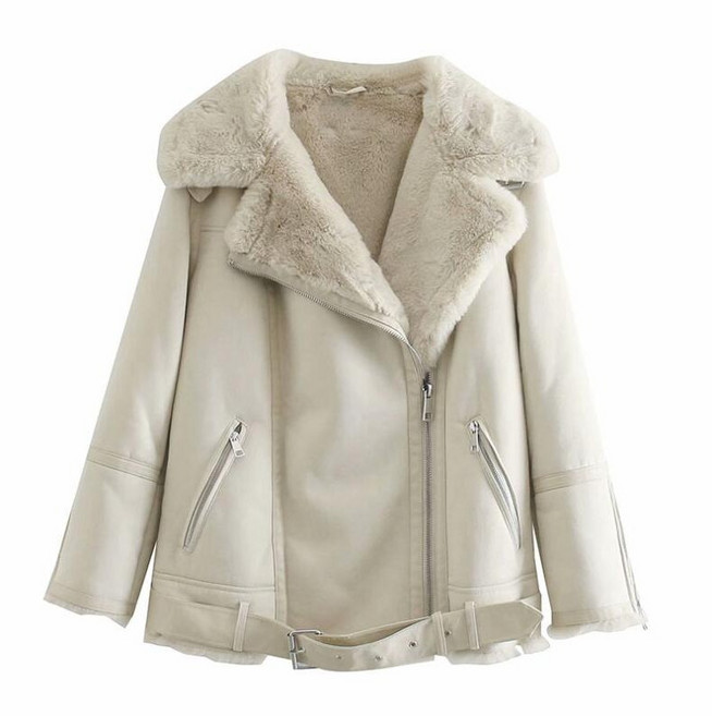 여성 무스탕자켓 겨울 스웨이드 퍼자켓 2종 leather coat 비보뉴