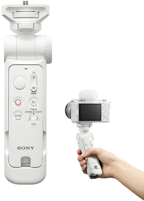 소니 GP-VPT3 올인원 무선 슈팅그립 리모컨 착탈형, 1개, GP-VPT3 화이트