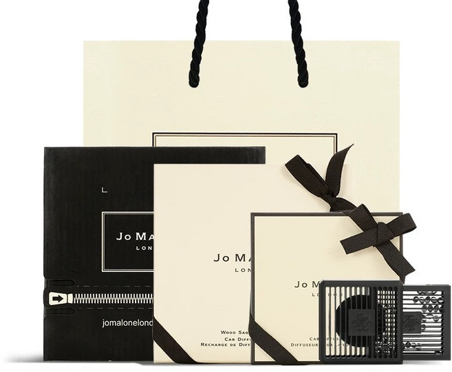 1+1 조말론 차량용 방향제 카 디퓨저 리필 풀세트 3종, 2세트, 라임바질만다린리필+거치대(풀세트)