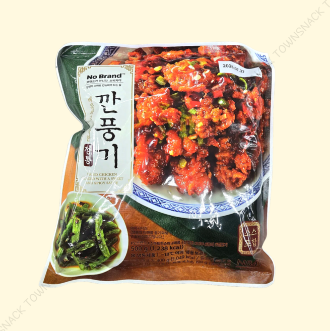 노브랜드 정통깐풍기 / 매콤한 짭짤한 안주 중식, 1세트