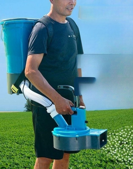 비료 살포기 농업용 수동 자동 거름살포 배터리 기계 토양 농약분무 배부식 입제 퇴비 전동, 10. 단일 호루라기 헤드 순동 모터