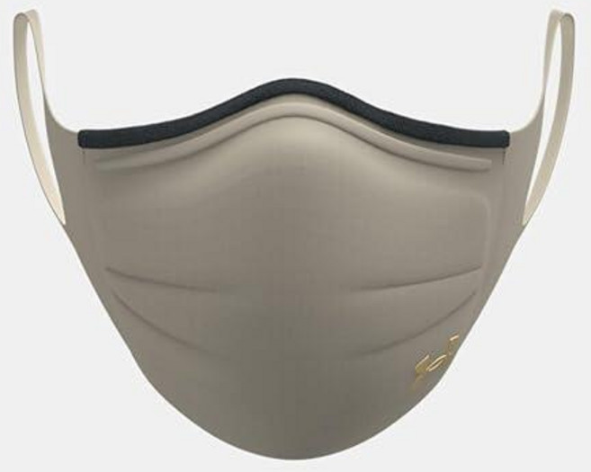 Under Armour Featherweight+ ISO-CHILL 스포츠 마스크 카키 사이즈 S/M, 언더아머 Featherweight ISO-CHILL 스, 1개