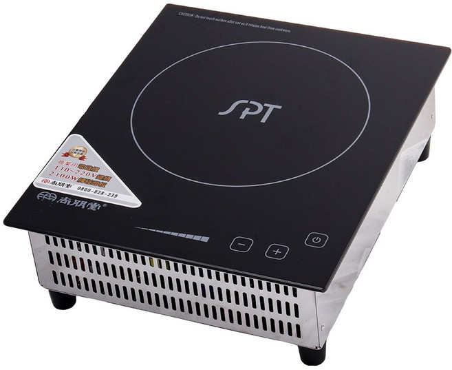 SPT 尚朋堂 變頻電磁爐 商業用 9段火力控制 110-1250W, 桌上/崁入兩用, SR-50T