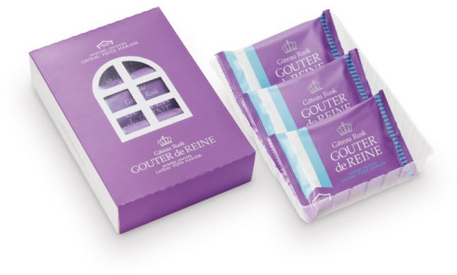 가토 페스타 하라다 구테 데 레누 레즌 러스크 샌드, 3개