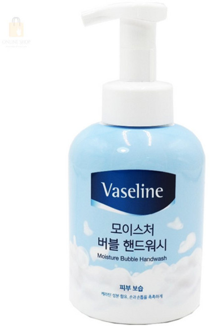 바세린 모이스처 버블 핸드워시 화장실물비누 액체비누