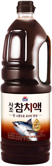 사조 참치액, 2.1kg, 3개