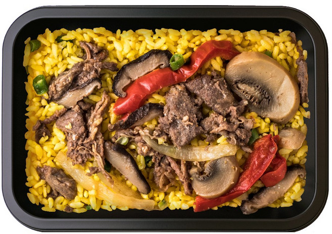 굿스푼덮밥 도시락 (소불고기 덮밥 ), 8개, 220g