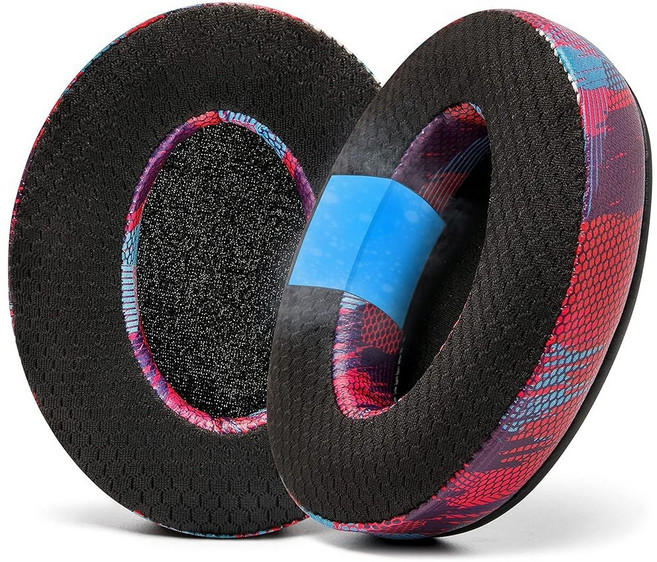 WC 프리즈 쿨링 젤 이어패드 - HyperX 클라우드 스틸시리즈 아크티스 ATH M50X G 프로 X 등과 호환 주요 편안함 업그레이드 및 냉각 기능을 더 오래 제공 |, Purple Speed Racer