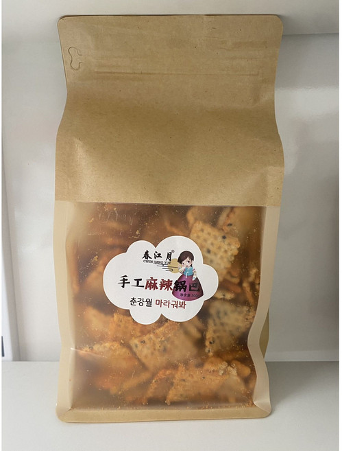 <아시아식품>춘강월 마라궈봐 꿔바 중국간식, 5개, 500g