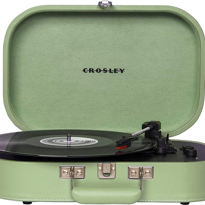 Crosley 크로슬리 디스커버리 빈티지 턴테이블 LP플레이어 3종, Glacier