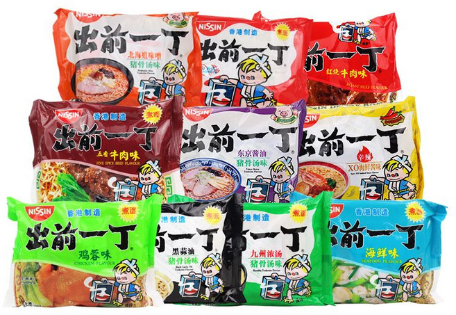 데마에 라면 15팩 돈코츠 라멘 참깨 해산물 홍콩 원산지 상세설명에 표시, E.해산물맛 15팩