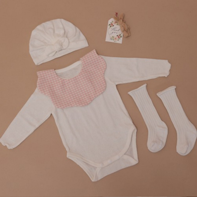 [출산백일선물] 우이동금손 보떼 베이비 반팔5종 선물세트 (선물포장)