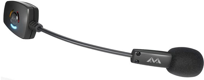 헤드폰용 Antlion 오디오 ModMic 무선 연결 붐 마이크 - PC Mac Linux PS4 및 모든 USB A 유형과 호환됩니다, 블랙, 한 사이즈, 단일옵션
