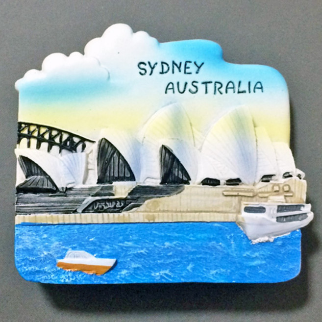 맛있는굿즈 호주 미국 하와이 뉴욕 괌 사이판 뉴질랜드 냉장고자석 마그넷 마그네틱 기념품, B호주05.시드니