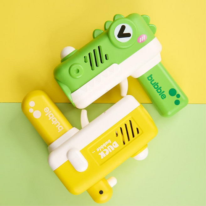 가벼운 손잡이 버블건 자동 비눗방울총 장난감 어린이집 여아선물 놀이버블