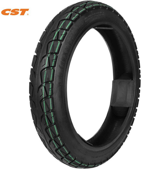 CST 62-305 16X2.50 C1849 튜브리스 타이어 전동스쿠터 타이어 전기자전거 타이어 전동힐 등 16X250 타이어 E-BIKE 노튜브타이어 62-305 16-250, 1개, 16X2.50(튜브리스)-C1849