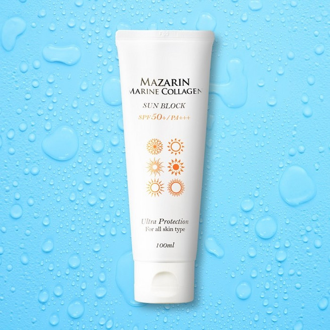 로제 마자린 콜라겐 선블럭 SPF50+ PA+++, 100ml, 5개
