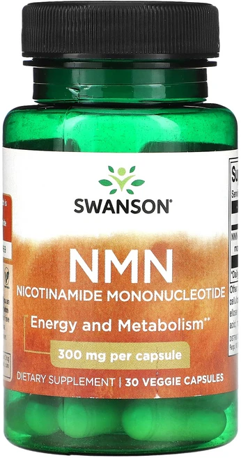 Swanson NMN 300mg 베지 캡슐 30정, 1개 - 쿠팡