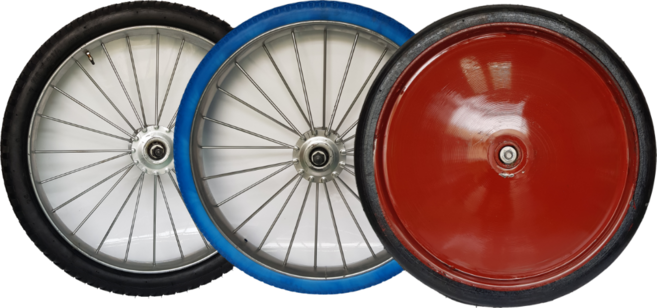 동그라미캐스터 리어카바퀴 수레바퀴 26인치, 1개