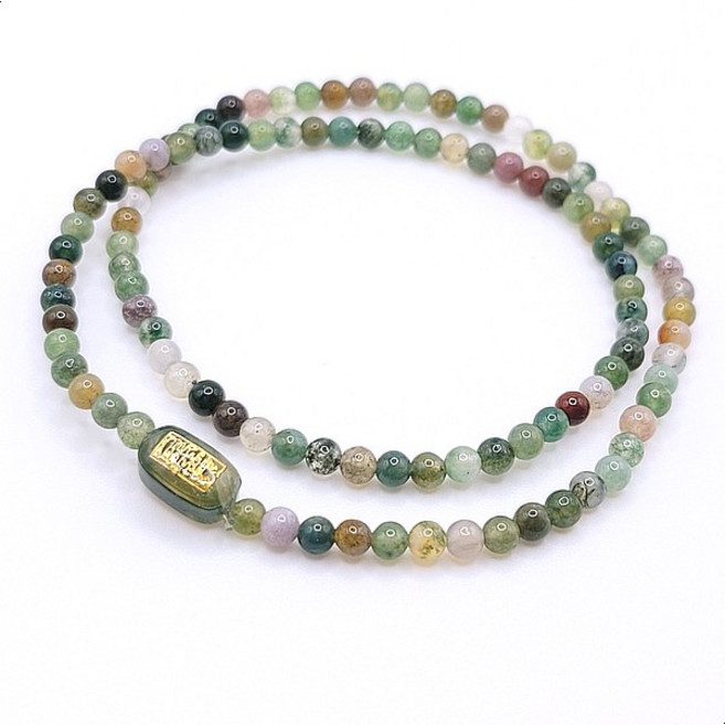 천연원석 인도마노 부적 108 염주 소원 액막이