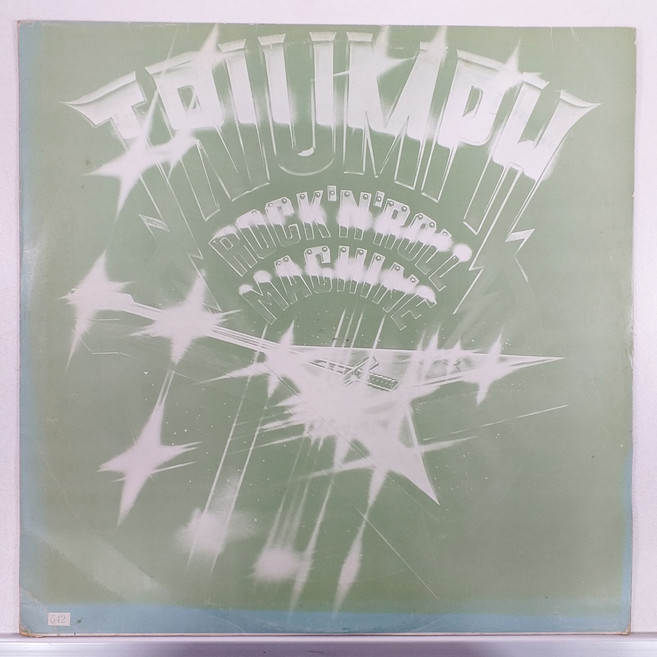 TRIUMPH - ROCK N ROLL MACHINE/ 자켓EX+/ 음반NM-EX+/ LP 초음파세척