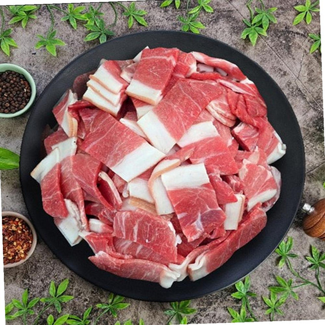 앞다리살 미전지 5mm 제육 500g, 1개