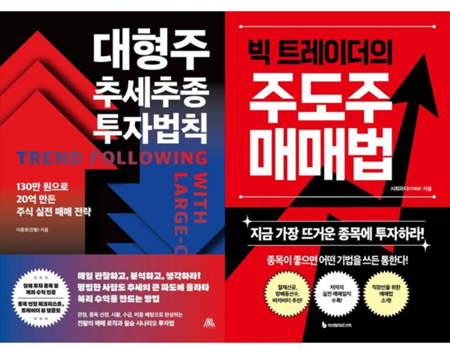 [하나북 세트] 대형주 추세추종 투자법칙＋빅 트레이더의 주도주 매매법