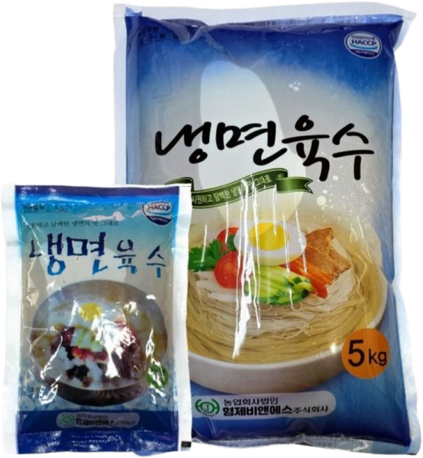 [형제B&S] 냉면육수 소고기맛 형제냉면육수, 2개, 5kg