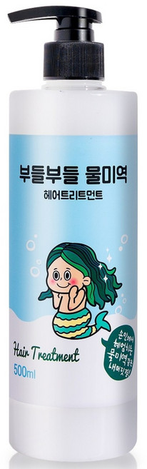 부들부들 물미역 헤어트리트먼트, 500ml, 1개