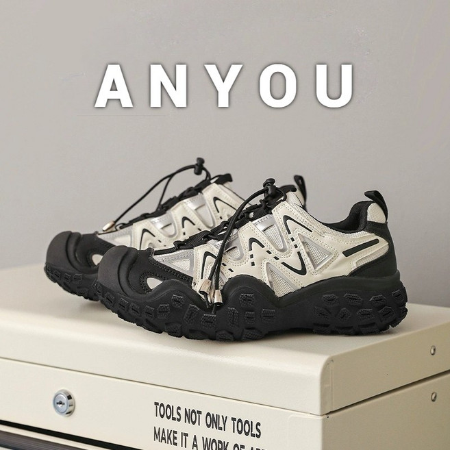 ANYOU 아웃도어 등산화 여 여름 미끄럼 방지 등산 트레킹 운동화