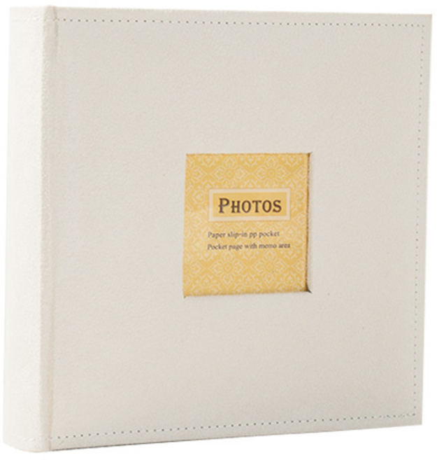 심상현의 스토어 감성 메모 패브릭 포토 앨범 200매, 아이보리