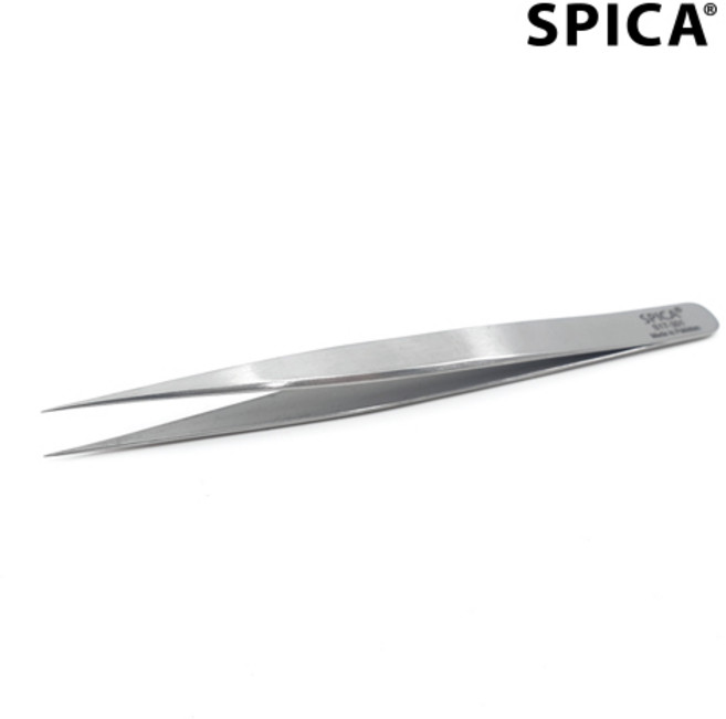 스피카 여드름압출기 큐렛 전자 정밀 핀셋 의료용 블랙헤드 피지 제거기, S17-301 전자핀셋 직 12.1cm, 1개