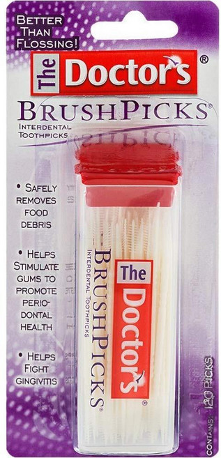 The Doctor's BrushPicks 치간 이쑤시개 120개 (4팩) 366927
