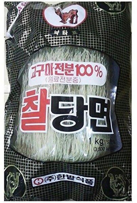 [셀러허브 패션][JHQ8821752EK]찰당면(낙타 업소용 1K), 1개, 1kg