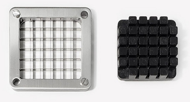 호레카 이지쵸퍼 수동 야채 양파 감자 깍두기 쵸퍼 슬라이서 다지기, 교체용 날세트, 1개