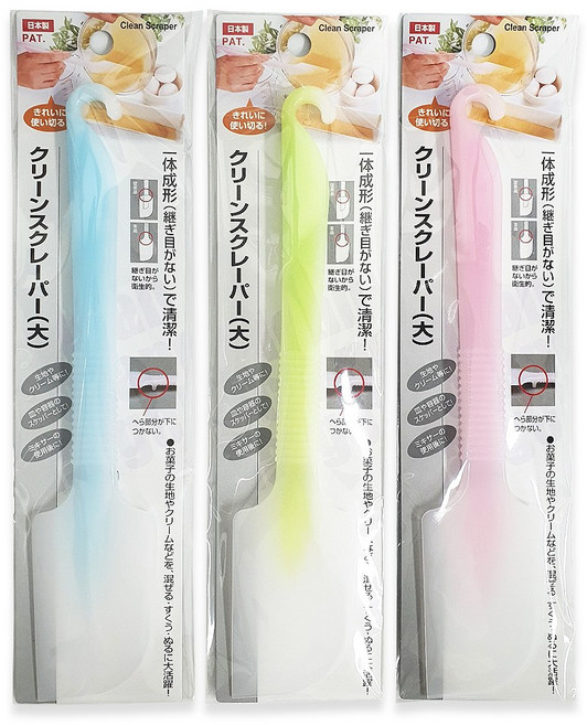 일본 실리콘 알뜰 베이킹 주걱 스패출러 스페츌러 대, 쿠팡노트북 본상품선택, 1개