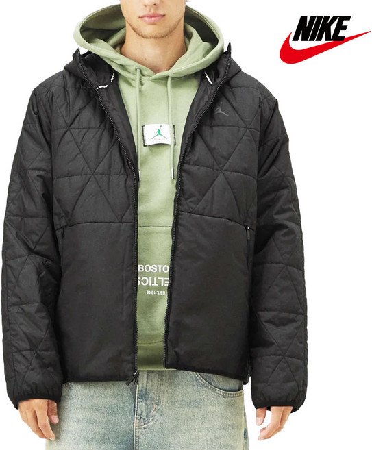 (백화점 정품) 나이키 남성 경량 패딩 조던 써마 핏 기능성 재킷 블랙 (AI선정)
