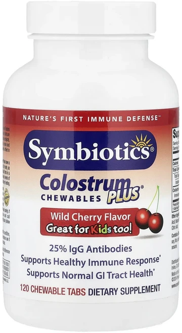 새해 첫좋은선물 Symbiotics Colony Plus® 츄어블 야생 체리 츄어블정 120정 제대로 할인합니다, SymbioticsColonyPlus츄어블야생체리츄어블, 1개 - 쿠팡