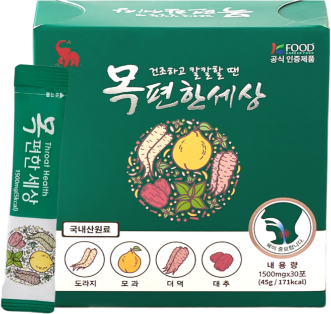 목편한세상 30포, 1.5g, 30개