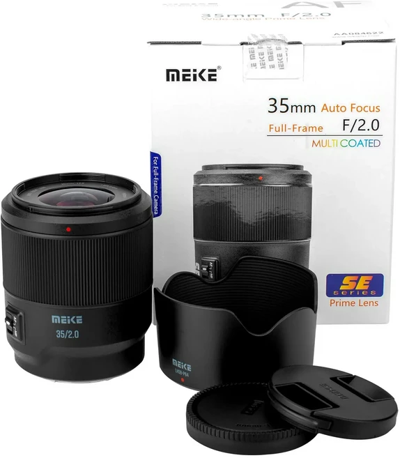 소니 E Z 마운트용 MEKE Meike AF 35mm F2.0 풀프레임 대구경 렌즈 여행 인물 사진 웨딩 촬영용, 01 Black, 01 Nikon Z