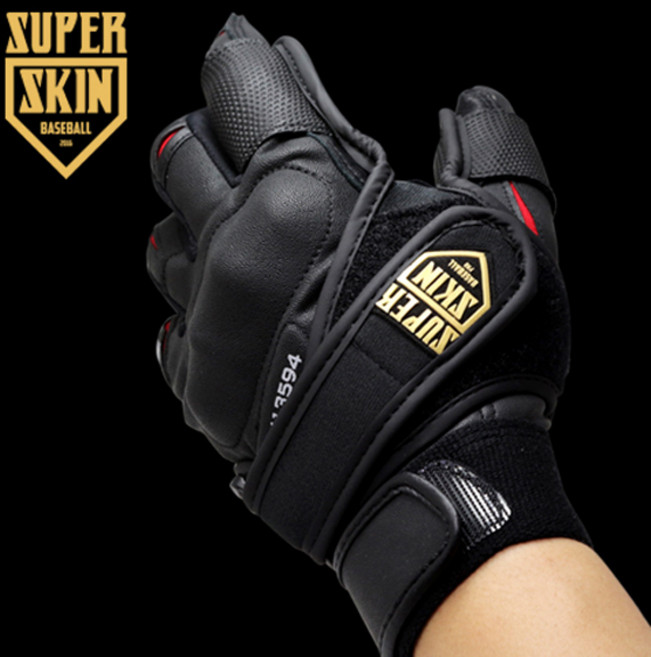 슈퍼스킨 배팅 타격 울림방지보호대 SBP-01 (좌우선택), 검정