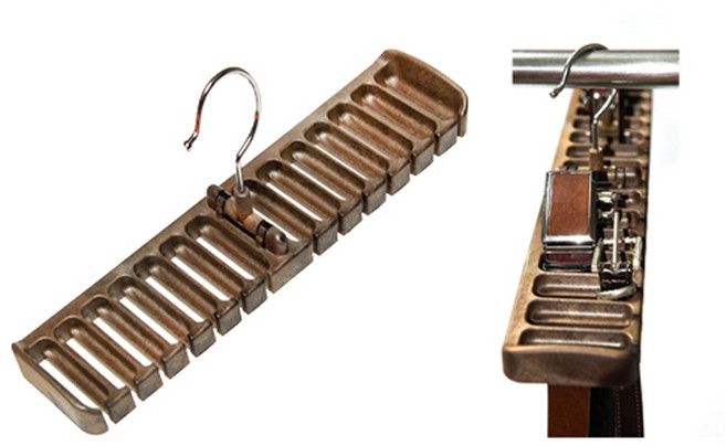 국산 벨트걸이 회전형 논슬립 14구, 1개, 초코브라운